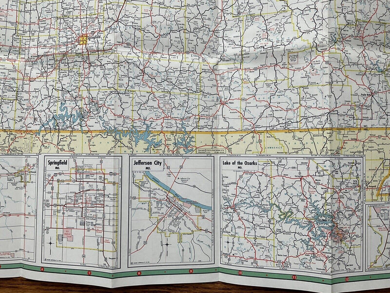 Load image into Gallery viewer, 1964-65 Sinclair Missouri State Highway Transportation Travel Road Map