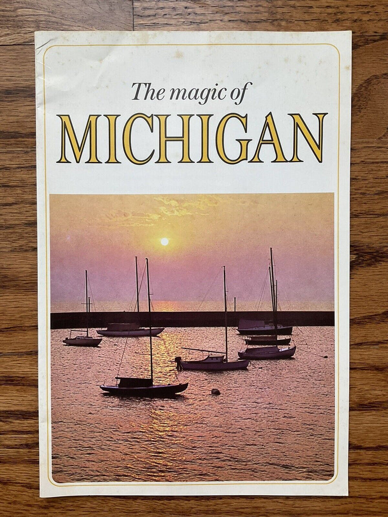 Load image into Gallery viewer, 1960s Magic of Michigan Photo Travel Booklet