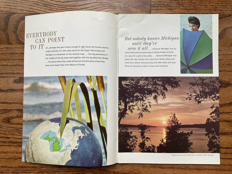 Load image into Gallery viewer, 1960s Magic of Michigan Photo Travel Booklet
