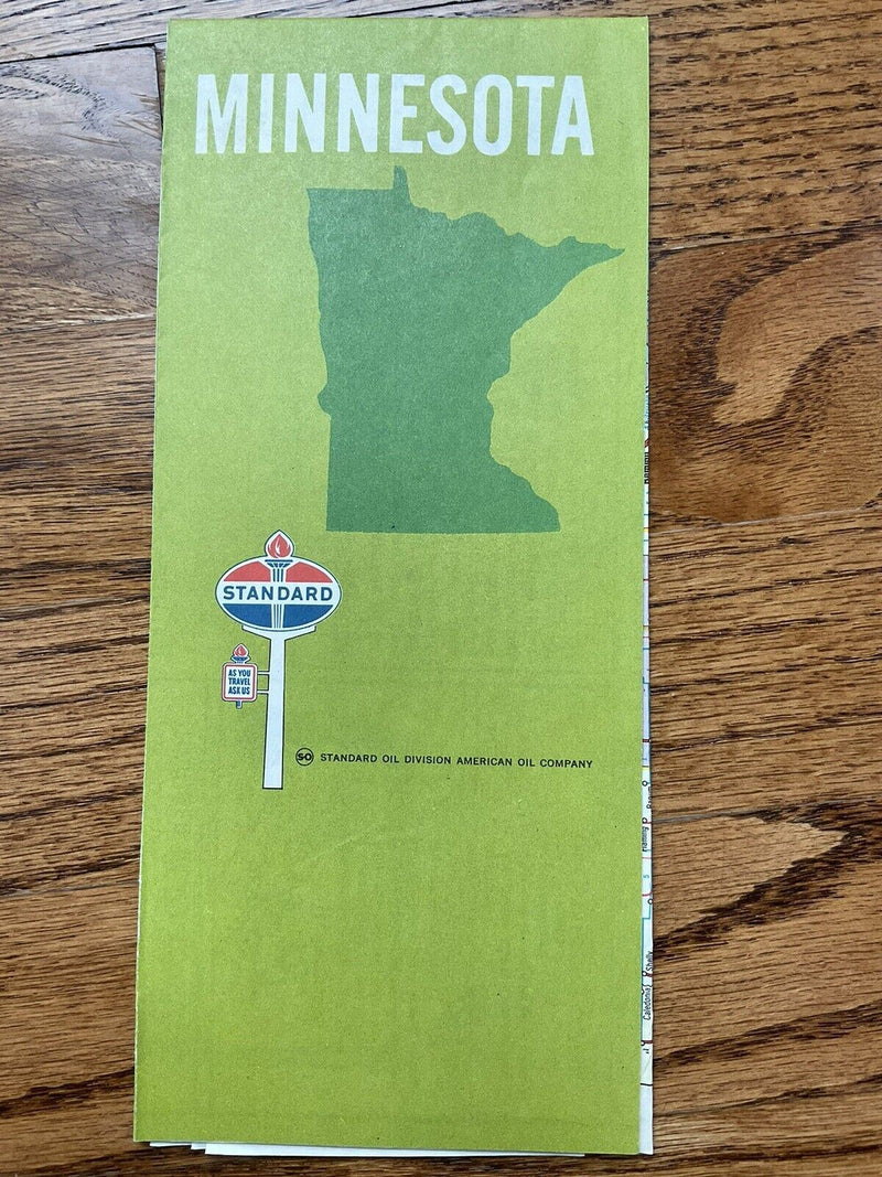 Load image into Gallery viewer, 1967 Standard Oil Minnesota State Highway Transportation Travel Road Map