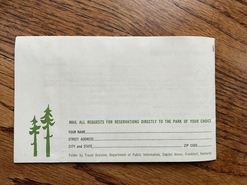 Load image into Gallery viewer, 1966 Official Kentucky Vacation Parks Information Booklet