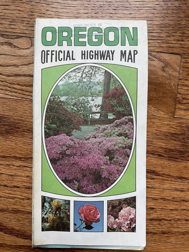 Load image into Gallery viewer, 1977 Official Oregon State Highway Transportation Travel Road Map