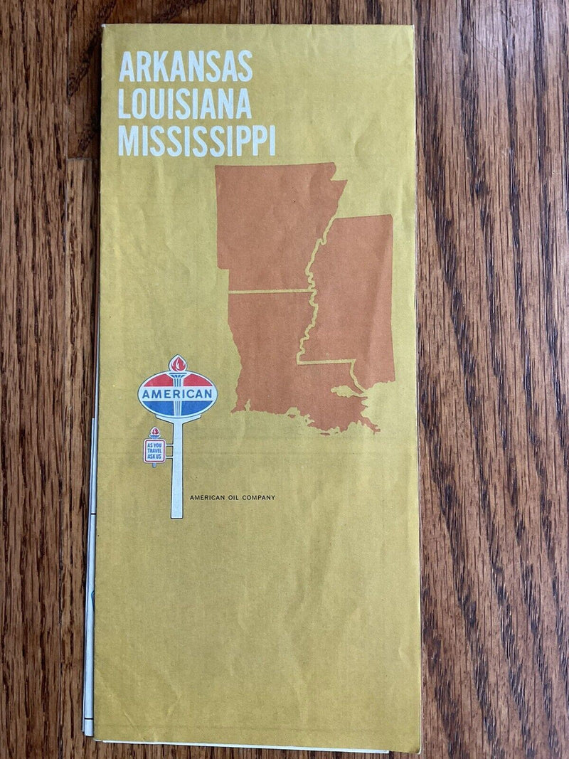 Load image into Gallery viewer, 1968 Standard Oil Arkansas Louisiana Mississippi Highway Travel Road Map US