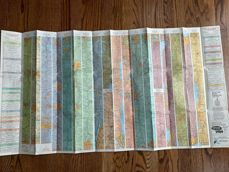 Load image into Gallery viewer, 1970 Standard Oil Northeastern US Highway Transportation Travel Road Map