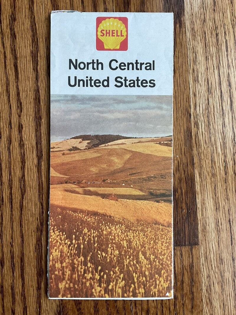 Load image into Gallery viewer, 1963 Shell North Central United States Highway Transportation Travel Road Map