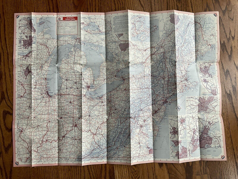 Load image into Gallery viewer, 1963 Standard Oil Eastern United States Highway Transportation Travel Road Map