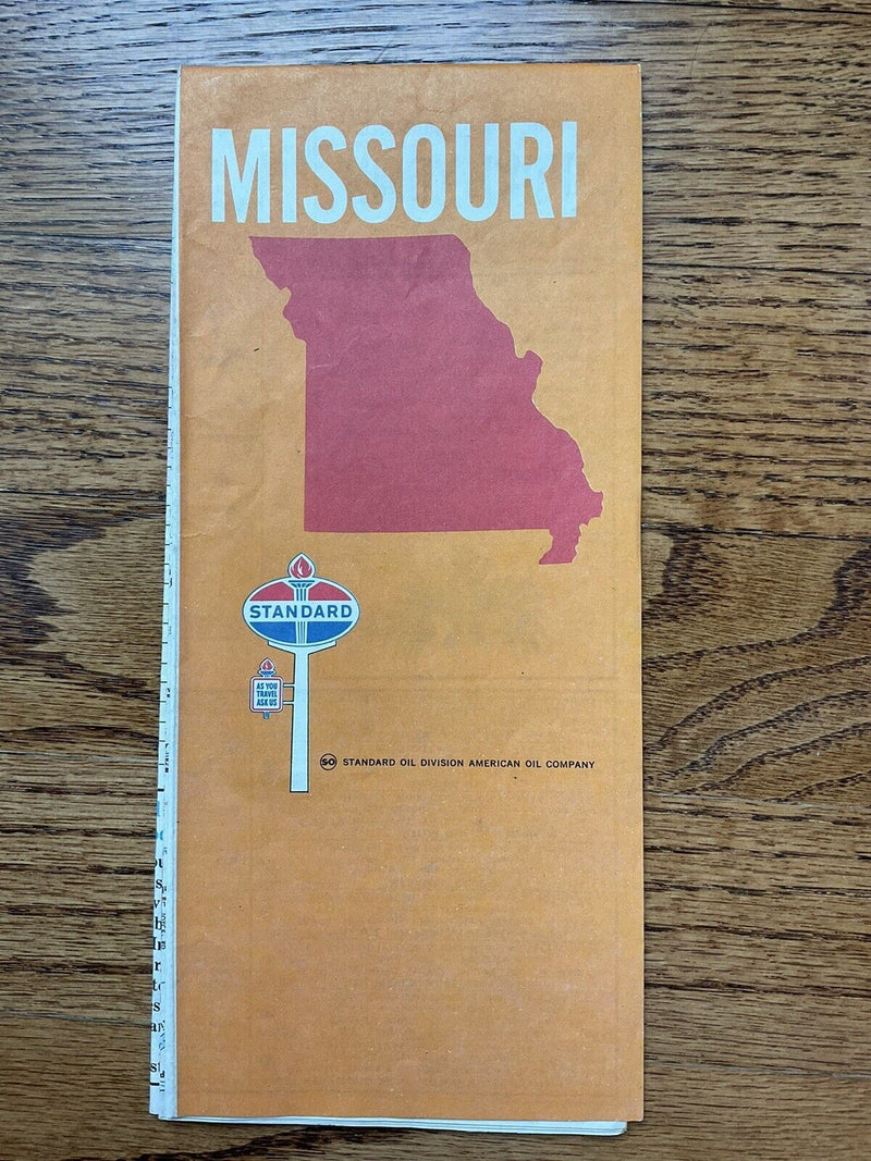 Load image into Gallery viewer, 1968 Standard Oil Missouri State Highway Transportation Travel Road Map