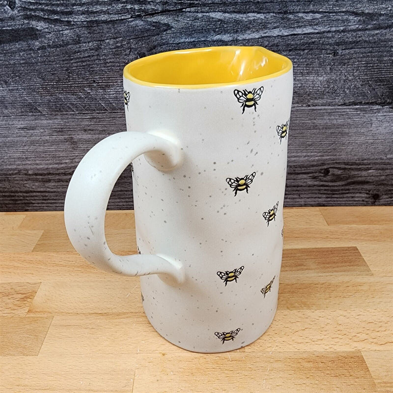 Load image into Gallery viewer, Honey Bee Embossed Pitcher Decorative Home Canister by Blue Sky