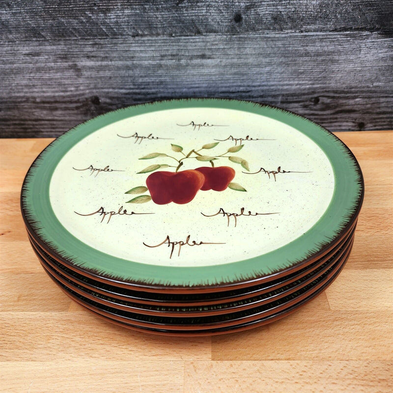 Load image into Gallery viewer, Apple Orchard Set of 5 Salad Plate Diameter 8" (20cm) by Home Interiors
