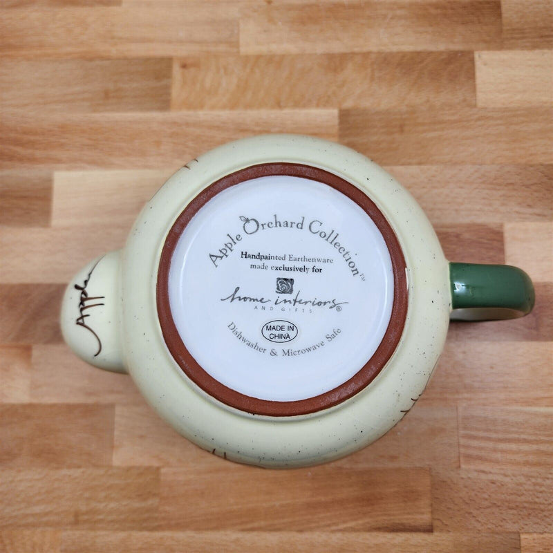 Load image into Gallery viewer, Apple Orchard Teapot Ceramics Floral with Lid by Home Interiors