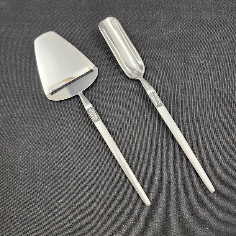 Load image into Gallery viewer, Solid Cheese Scoop and Plane MCM Stainless Steel Flatware Arthur Salm ASF1
