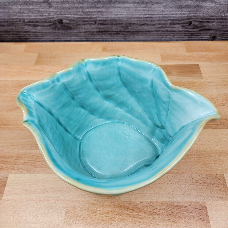 Load image into Gallery viewer, Large Conch Shell Sea Life Bowl Candy Treat Jar by Blue Sky Clayworks Ceramic