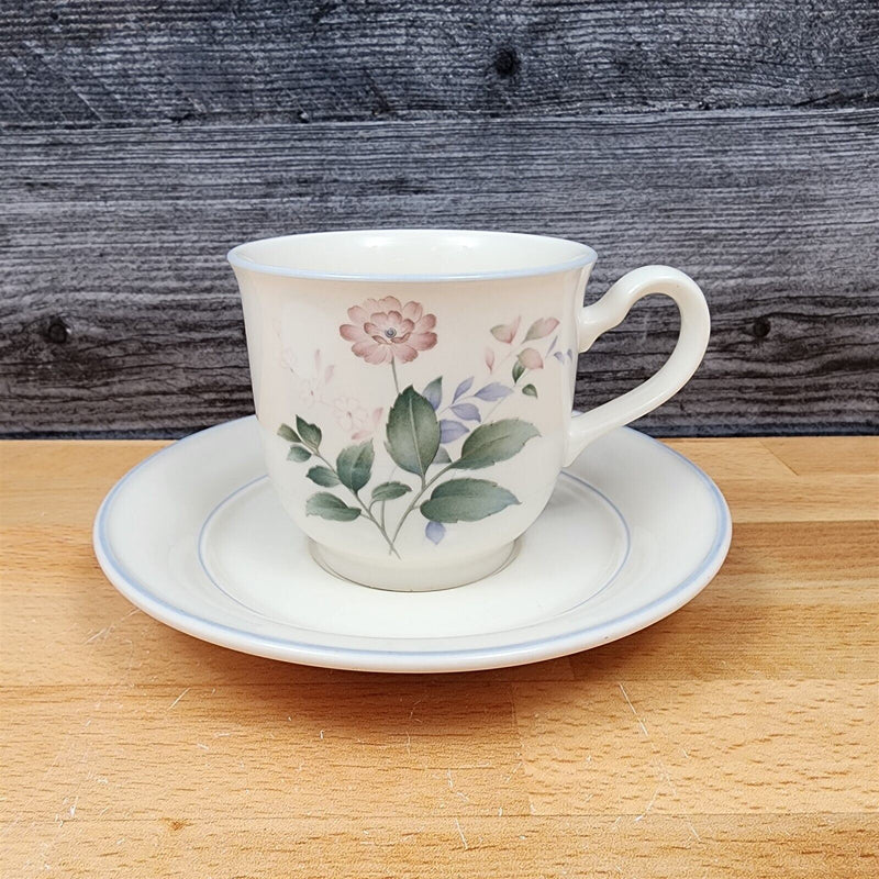 Load image into Gallery viewer, Noritake Cortland Tea Cup and Saucer Set of 3 Coffee Mugs Keltcraft Ireland 9178