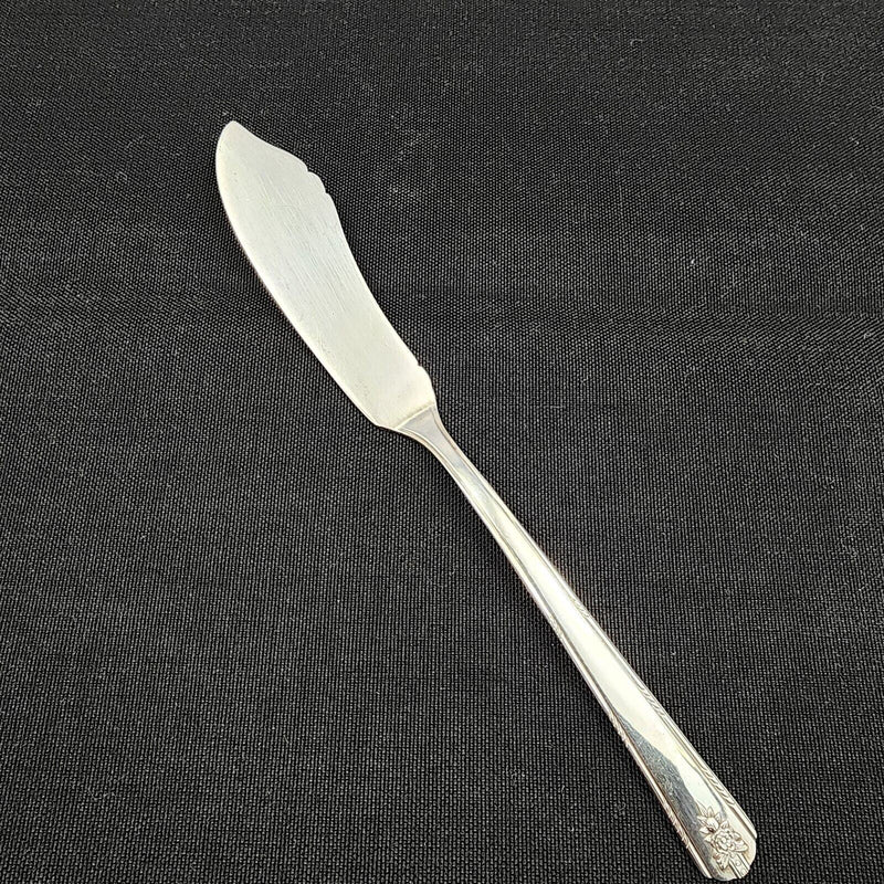 Load image into Gallery viewer, Oneida Community Butter Knife Spreader Linda 1949 Silverplated