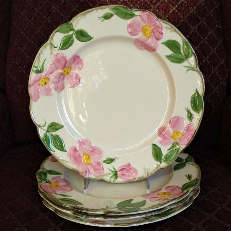 Load image into Gallery viewer, Franciscan Desert Rose 10" Dinner Plates Set of 4 Earthenware Dinnerware