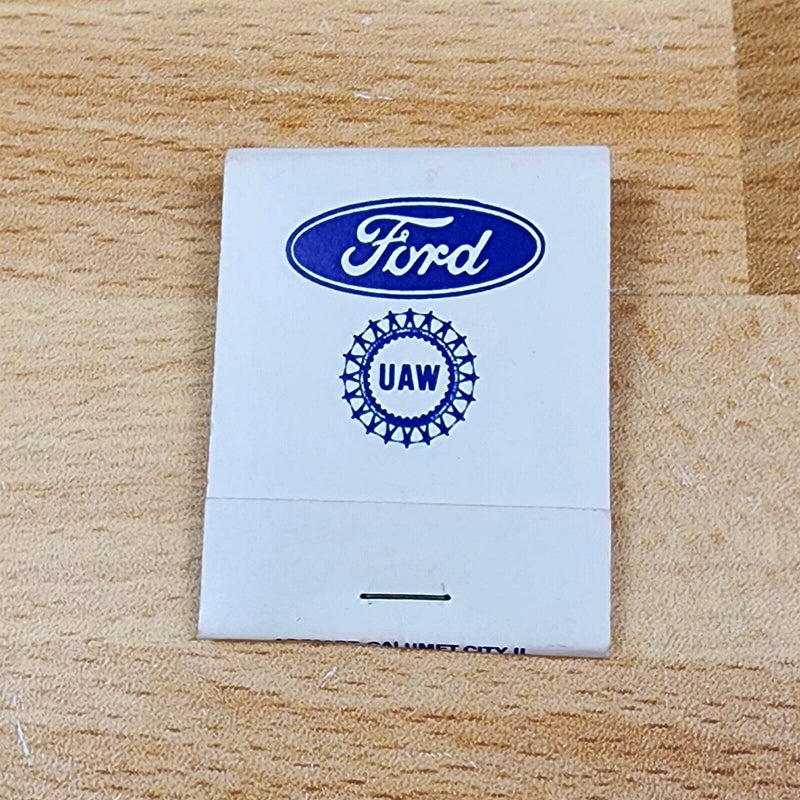 Load image into Gallery viewer, Ford Motors Union UAW Matchbook Unstruck Chicago Heights Stamping Plant