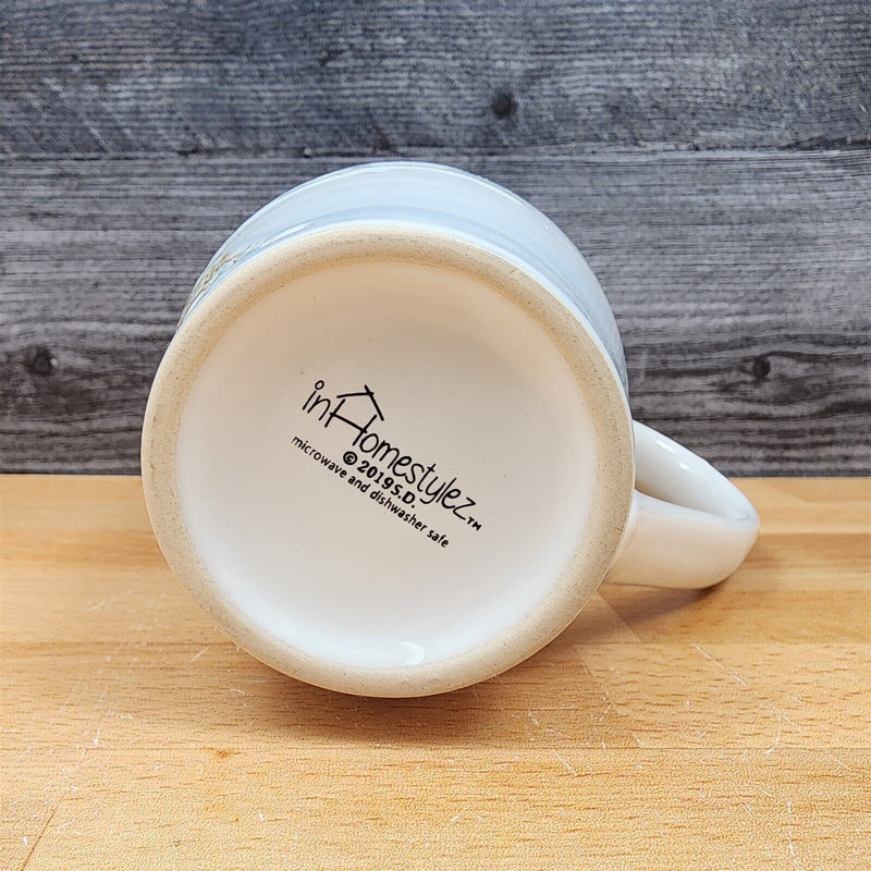 Load image into Gallery viewer, Coastal Coffee Mug 18oz (532ml) Embossed Tea Cup by Blue Sky Nautical Sail Boat