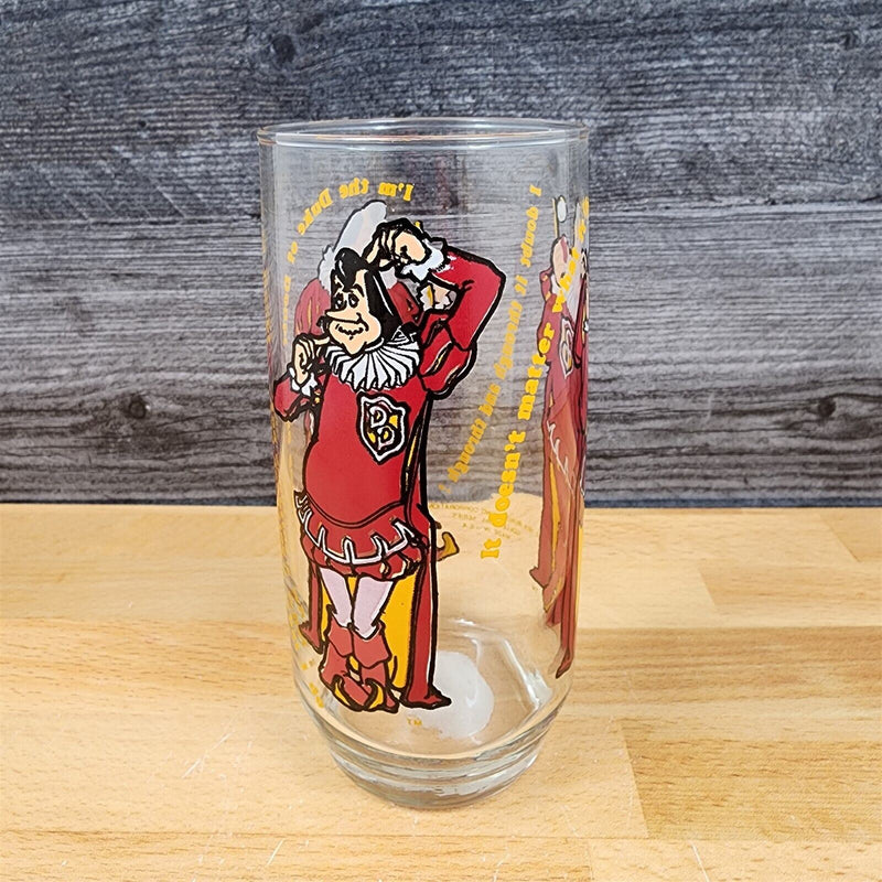 Load image into Gallery viewer, Burger King Collector Series 1979 Drinking Glass Duke Of Doubt Tumbler