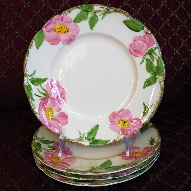 Load image into Gallery viewer, Franciscan Desert Rose 6" Bread Butter or Salad Plate Set of 4 USA Mark