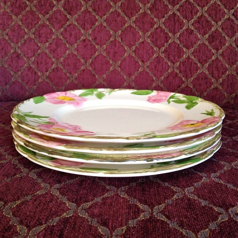 Load image into Gallery viewer, Franciscan Desert Rose 6" Bread Butter or Salad Plate Set of 4 USA Mark