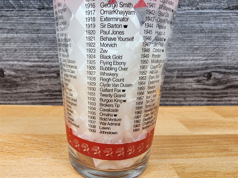 Load image into Gallery viewer, 2003 Kentucky Derby 129 Mint Julep Beverage Glass, Winner Funny Cide 1932 Error