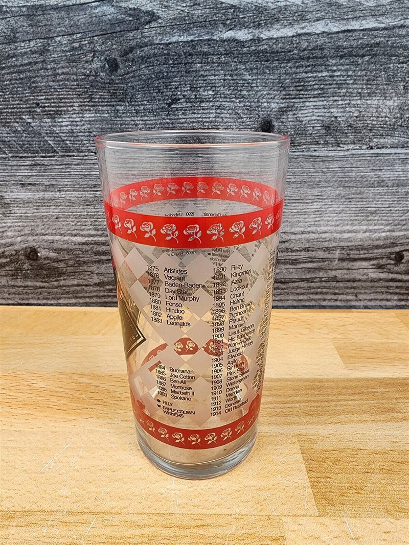 Load image into Gallery viewer, 2003 Kentucky Derby 129 Mint Julep Beverage Glass, Winner Funny Cide 1932 Error