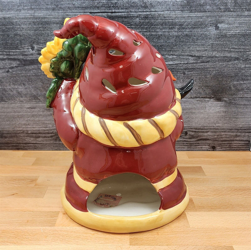Load image into Gallery viewer, Sunflower Harvest Gnome Tealight Candle Holder by Blue Sky and Heather Goldminc