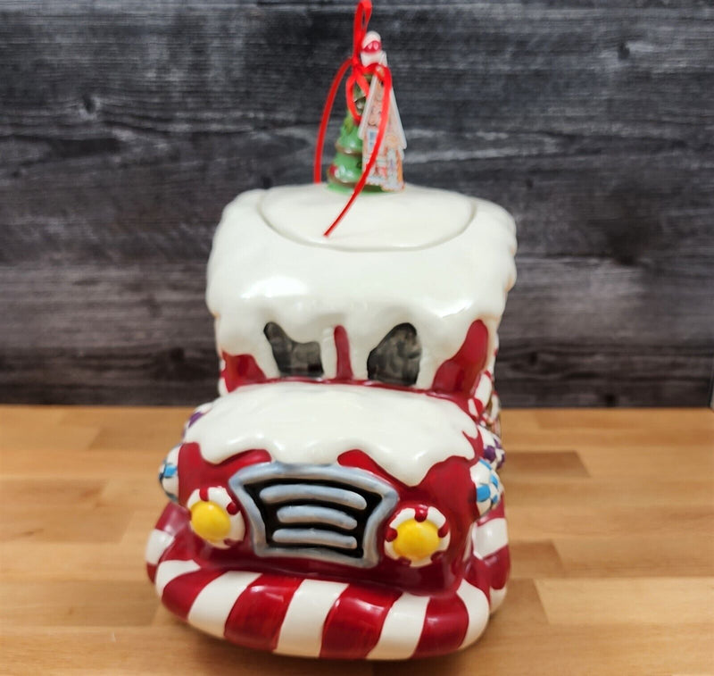 Load image into Gallery viewer, Dancing Gingerbread Baker Cookie Jar by Blue Sky Heather Goldminc Kitchen Decor