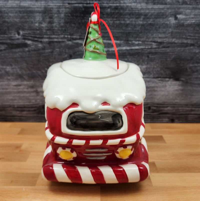 Load image into Gallery viewer, Dancing Gingerbread Baker Cookie Jar by Blue Sky Heather Goldminc Kitchen Decor