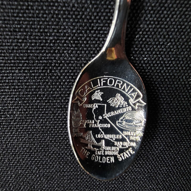 Load image into Gallery viewer, Hearst Castle Collectible Travel Souvenir Spoon 4 1/4" San Simeon California