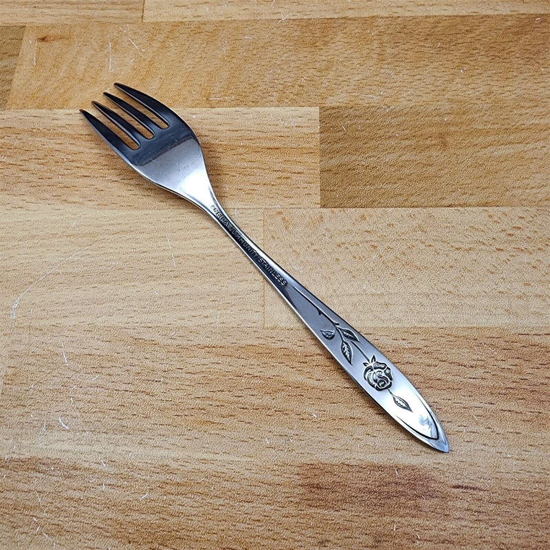 Load image into Gallery viewer, Oneida MY ROSE Youth Knife and Fork Set Community Stainless Flatware