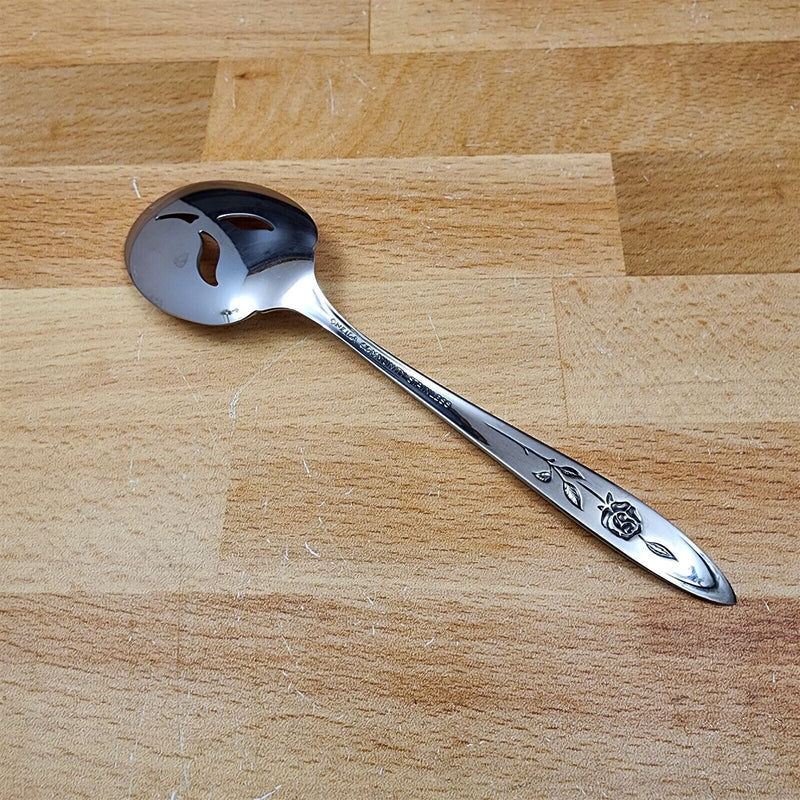 Load image into Gallery viewer, Oneida MY ROSE Jelly Server Pieced Community Stainless Flatware 6 1/8" (16cm)