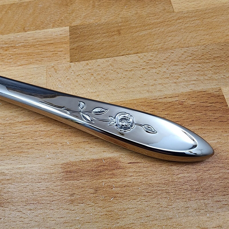 Load image into Gallery viewer, Oneida MY ROSE Blade Roast Carving Fork Community Stainless Flatware 11 5/8"