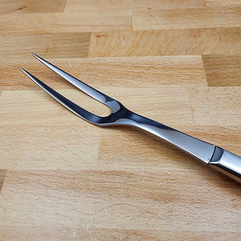 Load image into Gallery viewer, Oneida MY ROSE Blade Roast Carving Fork Community Stainless Flatware 11 5/8"