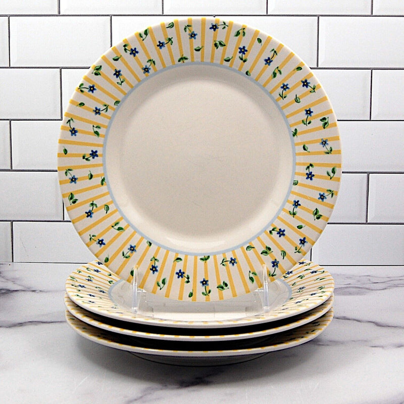 Load image into Gallery viewer, Pfaltzgraff Melissa Set of 4 Floral Salad Plate 8 Inch (22cm) Ceramic Dinnerware