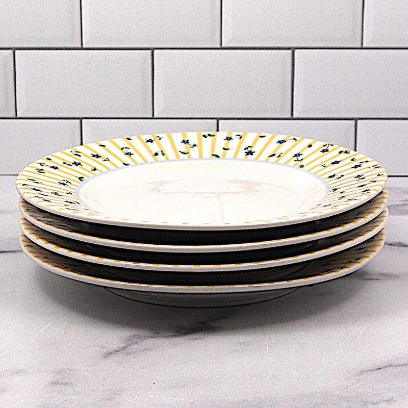 Load image into Gallery viewer, Pfaltzgraff Melissa Set of 4 Floral Salad Plate 8 Inch (22cm) Ceramic Dinnerware