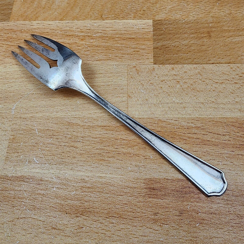 Load image into Gallery viewer, Salad Fork Mansfield Silverplate 1932 by Oneida Flatware 6in (15cm)