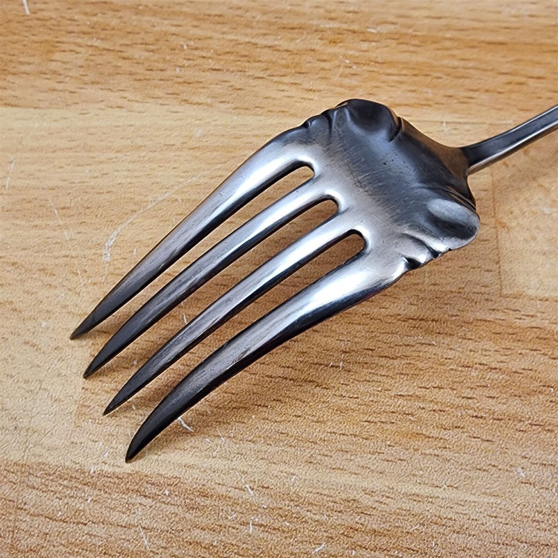 Load image into Gallery viewer, Chipped Beef Fork Marcella Silverplate 1905 by Oneida 6 5/8in (16cm)
