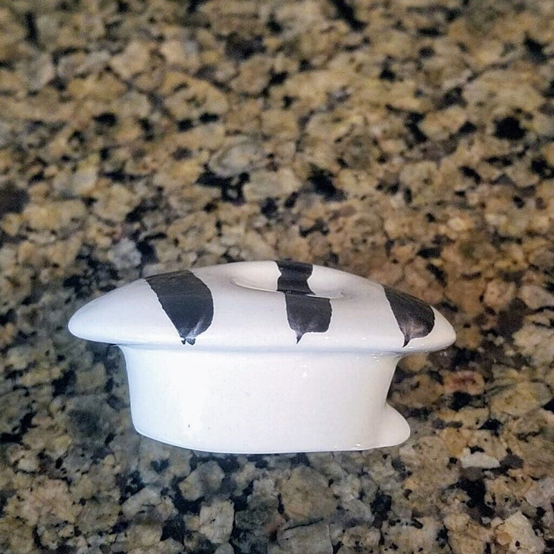 Load image into Gallery viewer, Zebra Teapot Decorative Animal Ceramic Decor Tea Pot Blue Sky Lynda Corneille