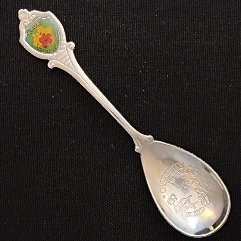 Load image into Gallery viewer, Kauai Garden Island Hawaii State Collectible USA Travel Souvenir Spoon 1990