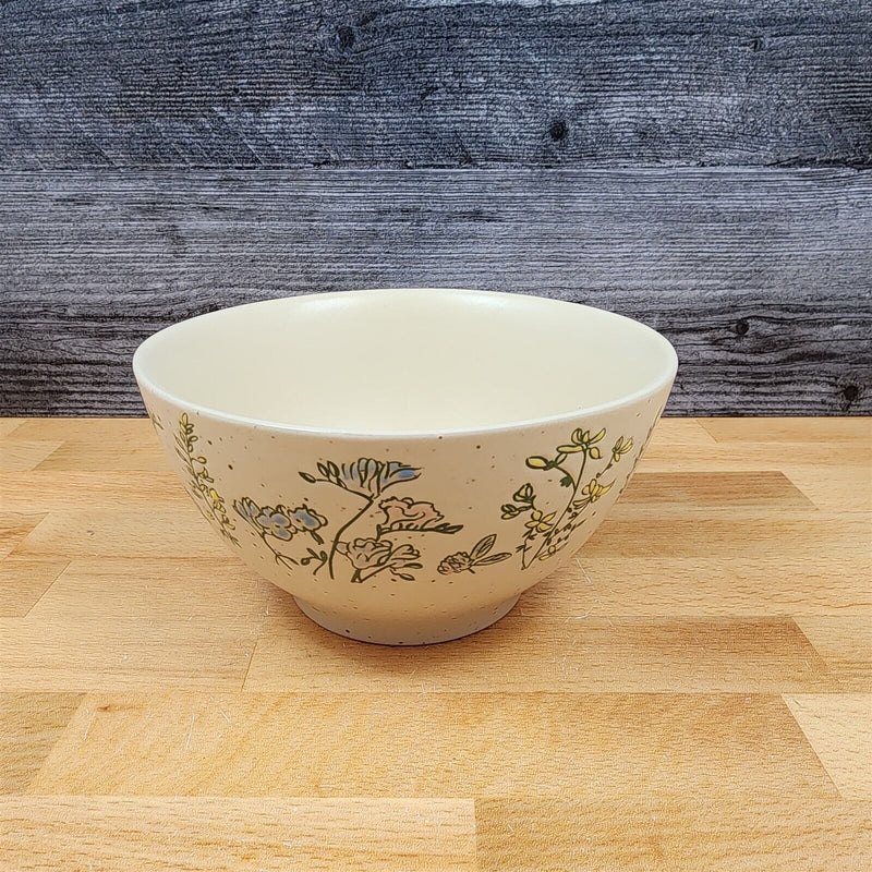 Load image into Gallery viewer, Spring Flowers Festive Bowl 6 inch (15 cm) Floral Ceramic Dish by Blue Sky