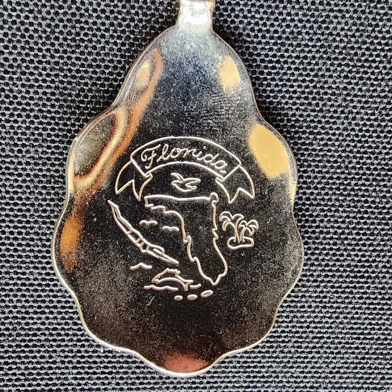 Load image into Gallery viewer, Florida Sunshine State Collectible Travel Souvenir Spoon 5" (12 cm) Sand Beaches