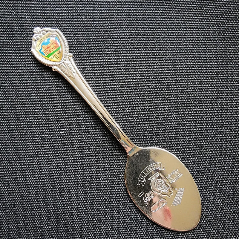 Load image into Gallery viewer, Grants Home Galena Illinois Collector Souvenir Spoon 4.5" (11cm)