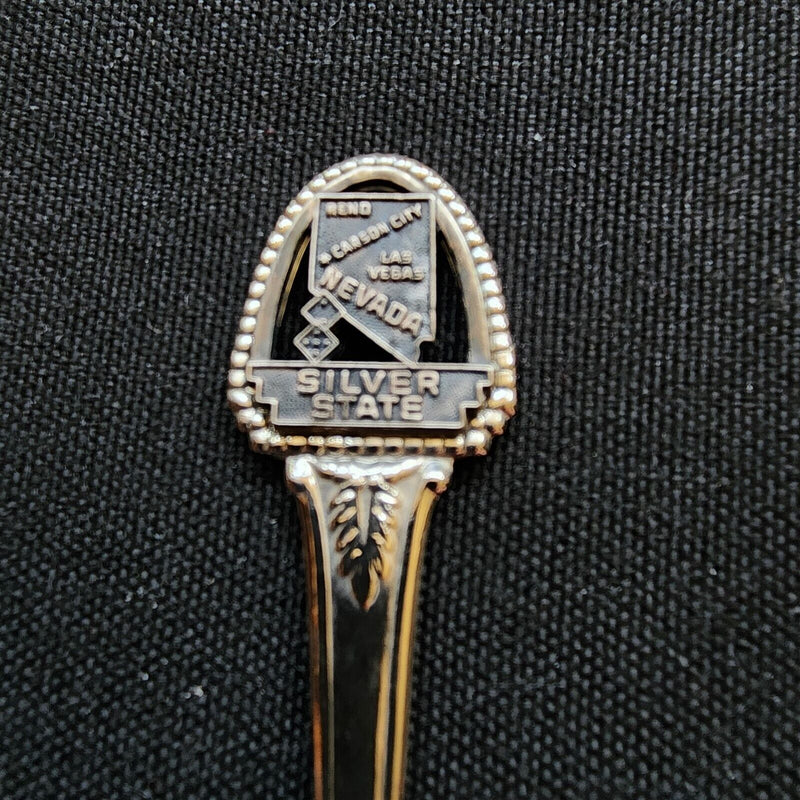 Load image into Gallery viewer, Nevada Silver State Collectible Souvenir Spoon 4.5" Reno Las Vegas Carson City