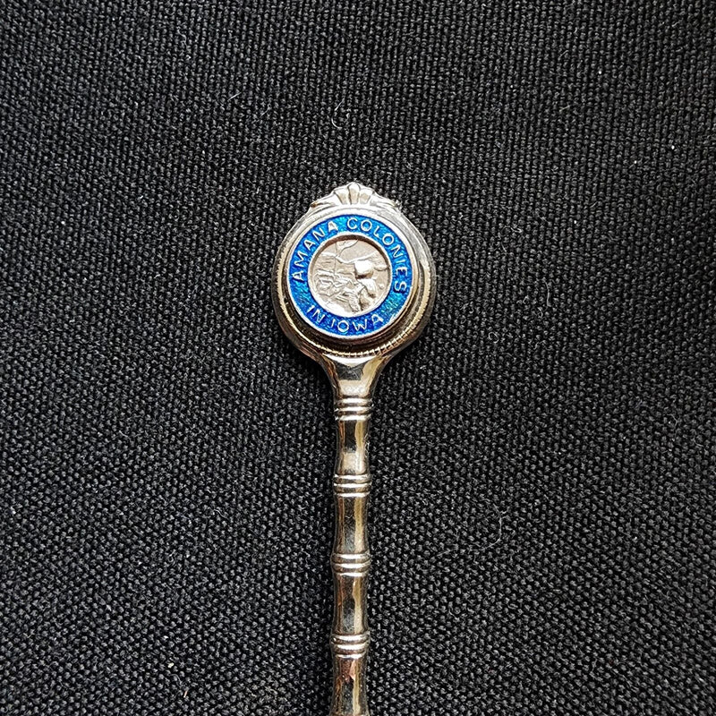 Load image into Gallery viewer, The Amana Colonies Village Collectible Travel Souvenir Spoon German Iowa 4.5"