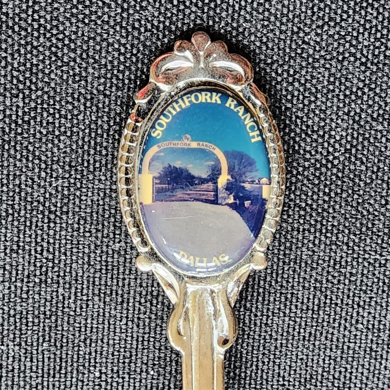 Load image into Gallery viewer, Southfork Ranch Dallas Texas Collectible Travel Souvenir Spoon 4.5" Engraved