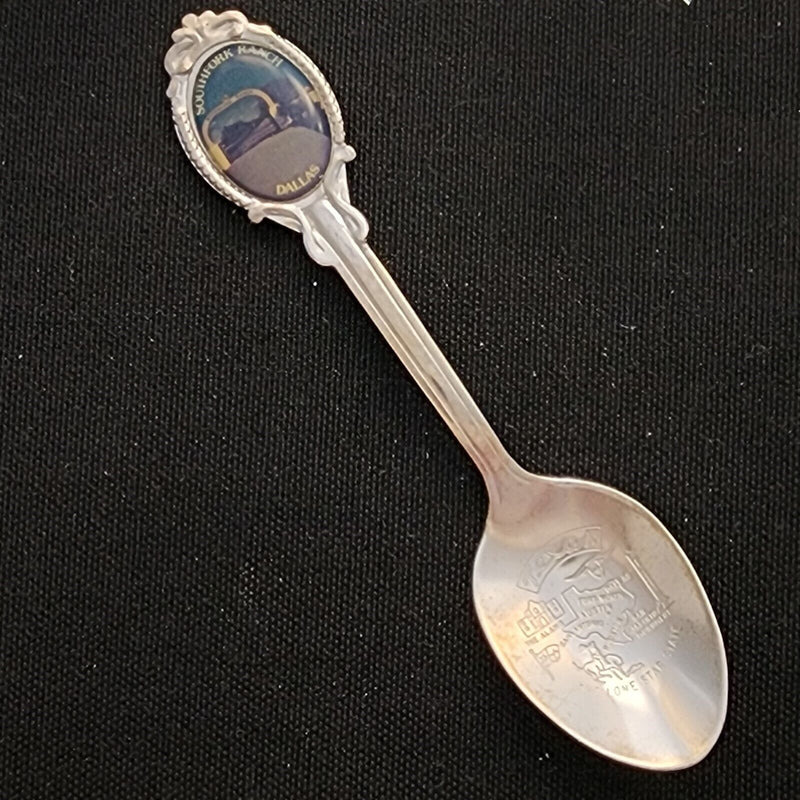Load image into Gallery viewer, Southfork Ranch Dallas Texas Collectible Travel Souvenir Spoon 4.5" Engraved