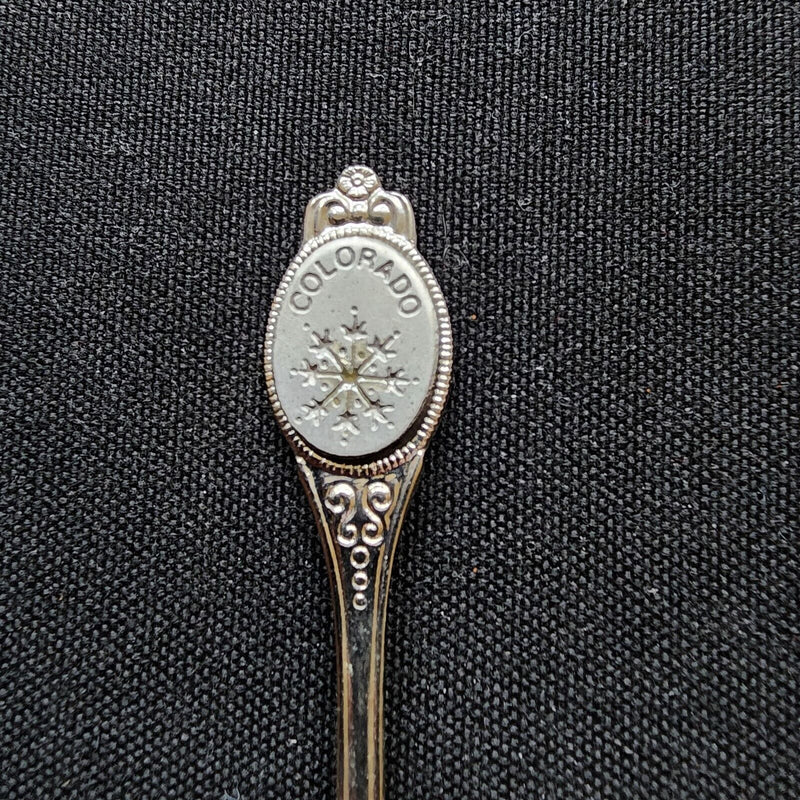 Load image into Gallery viewer, Colorado Mountain State USA Collectible Travel Souvenir Spoon 4" (10cm) Vintage
