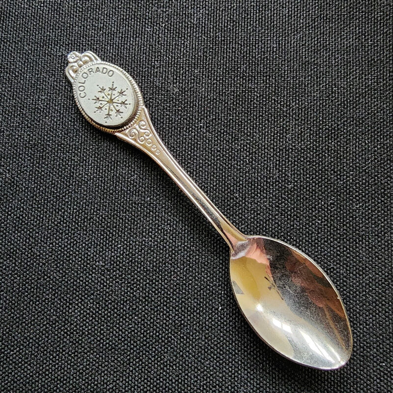 Load image into Gallery viewer, Colorado Mountain State USA Collectible Travel Souvenir Spoon 4" (10cm) Vintage