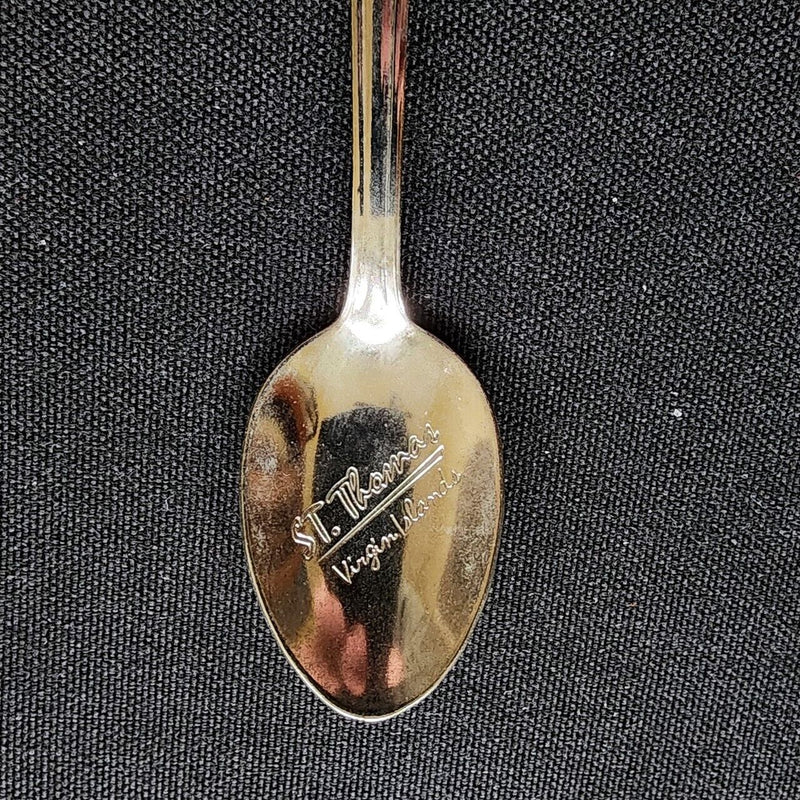 Load image into Gallery viewer, St Thomas Virgin Islands Collectible Travel Souvenir Spoon 4.75" 12cm Sail Boat